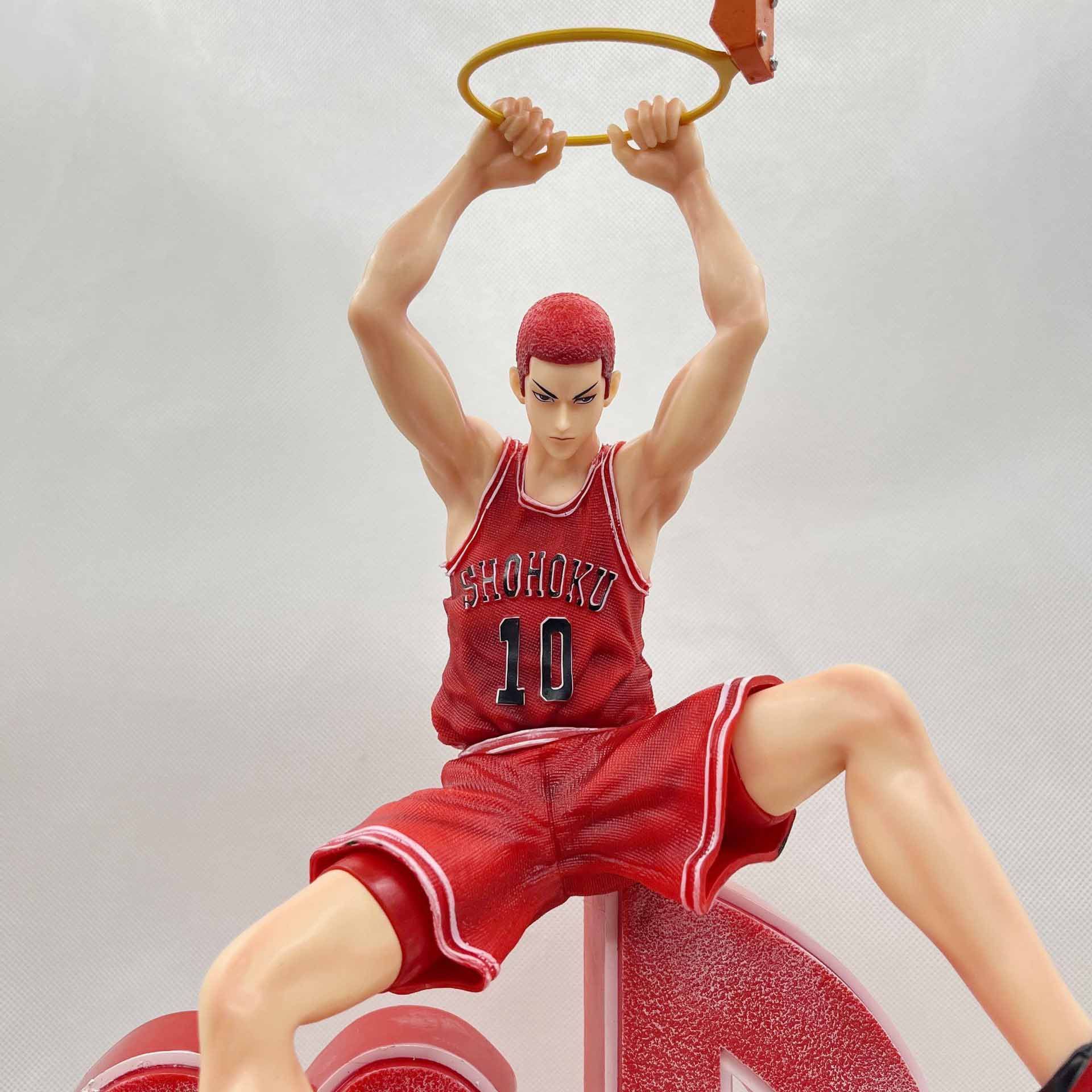 Фигурка Аниме Бокс Слэм Данк / Slam Dunk/ Ханамичи Сакураги 38.5CM - купить  с доставкой по выгодным ценам в интернет-магазине OZON (1521234896)