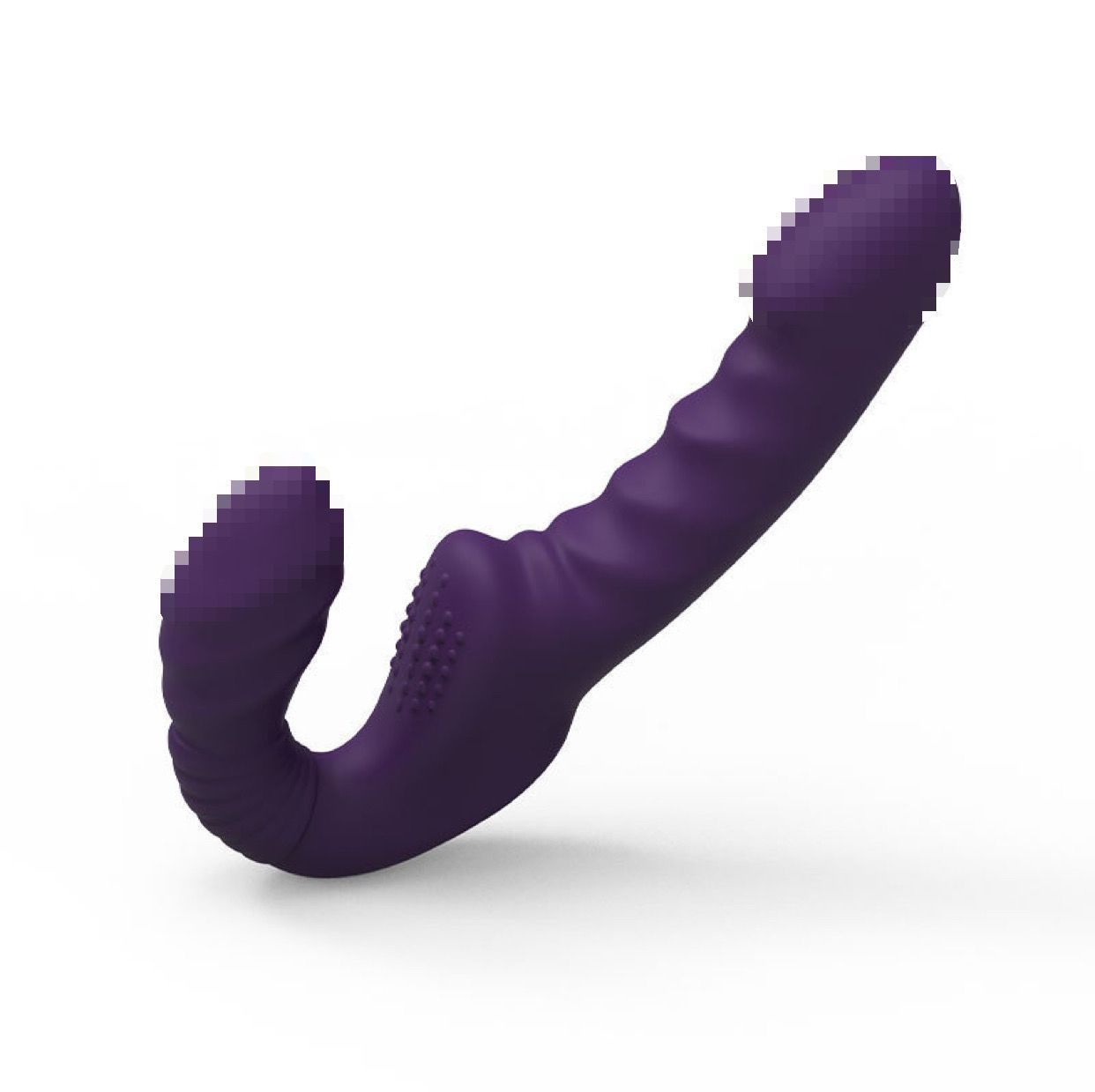 Классный безремневой Страпон с Уникальной Системой Крепления Bend Over Boyfrend Purple