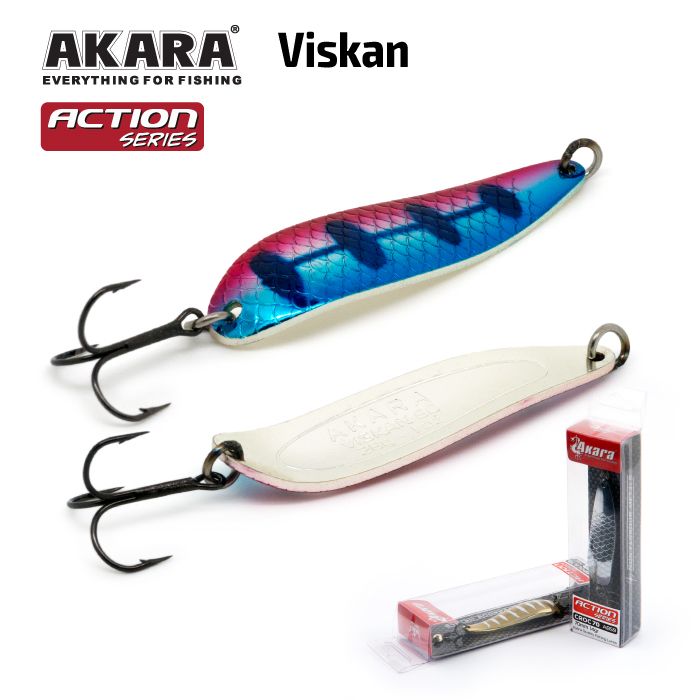 Блесна колеб. Akara Action Series Viskan 65 18 гр. 9/14 oz. AB52