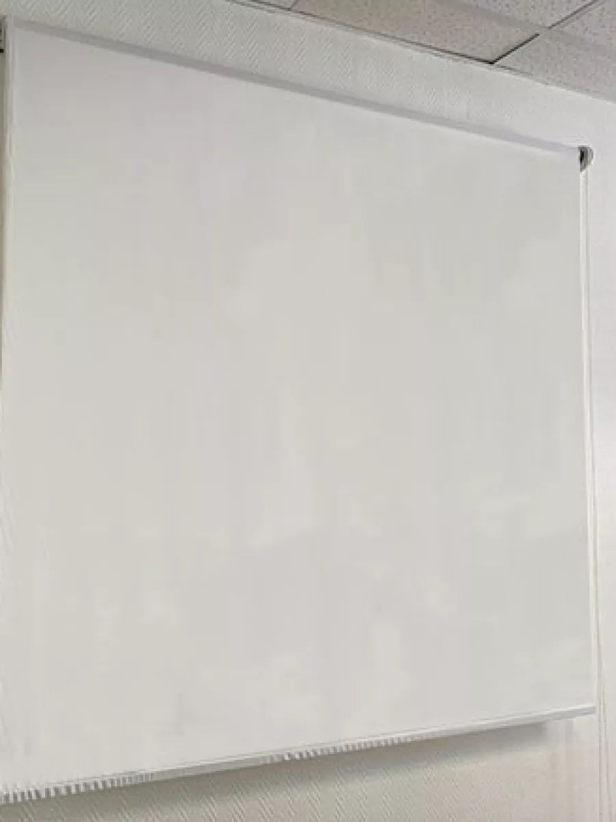 Экран для проектора рулонный усиленный 1.5 м x 1 м. - купить с ...