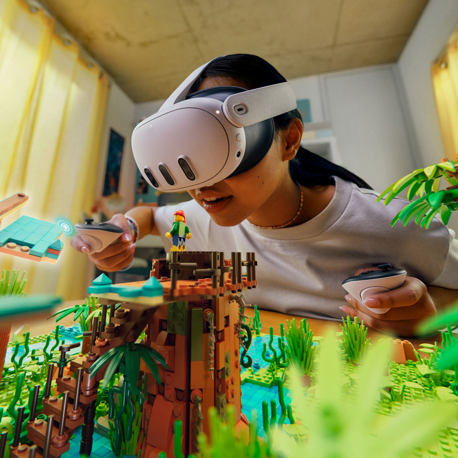 Очки виртуальной реальности Oculus Шлем виртуальной реальности Quest 3 ...
