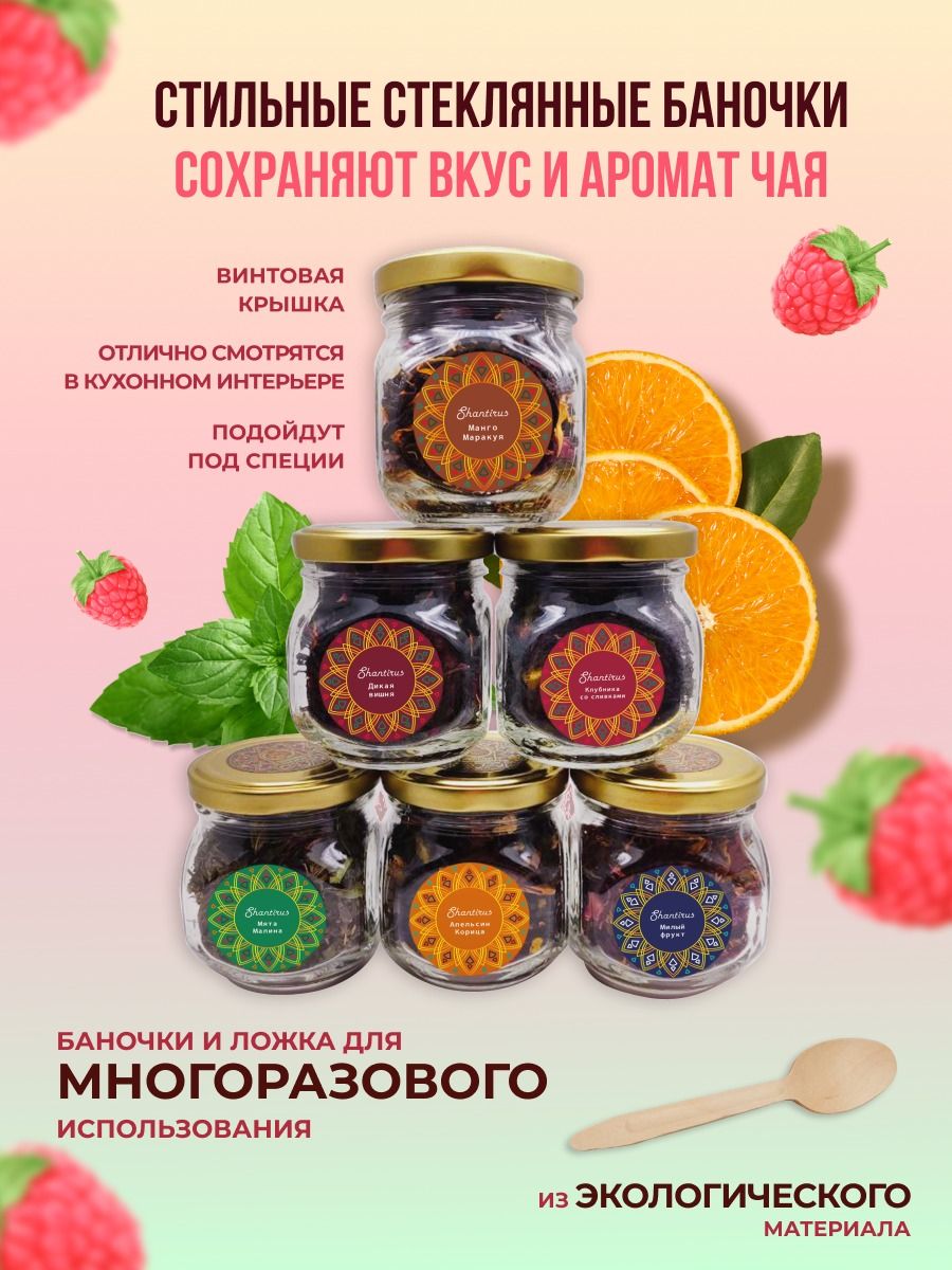 Подарочный набор чая Фруктово-Ягодный Микс - купить с доставкой по ...