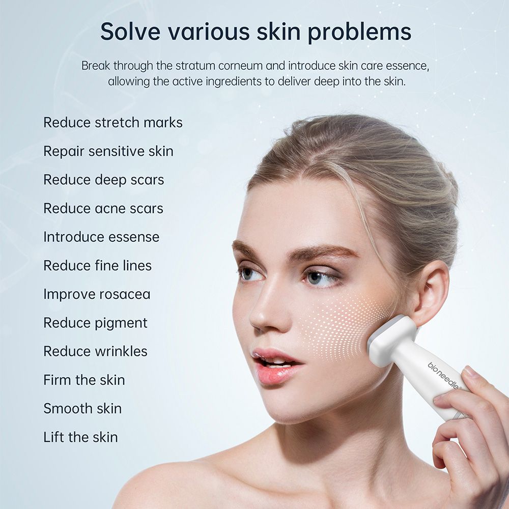 Дермаштамп с регулятором иглы от 0 до 0,2 мм (120 игл), Оборудование ...