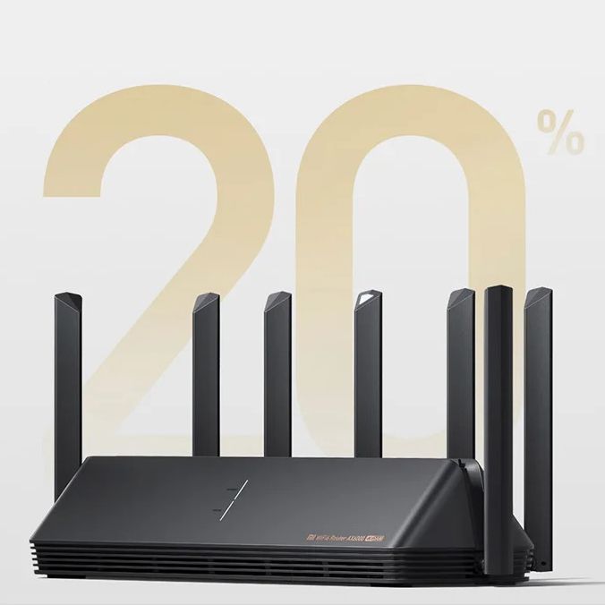 Роутер Xiaomi AX6000, черный, 2.4 ГГц, 5 ГГц купить по низкой цене с ...