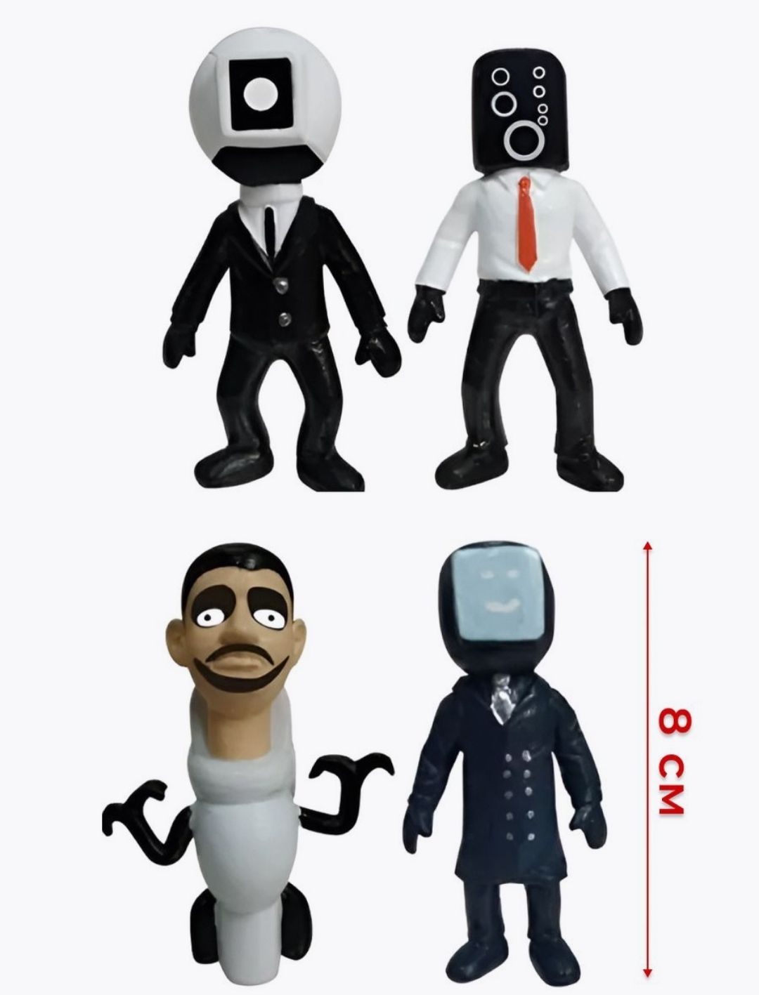 Набор фигурок Скибиди Туалет Skibidi toilet 12 шт - купить с доставкой ...