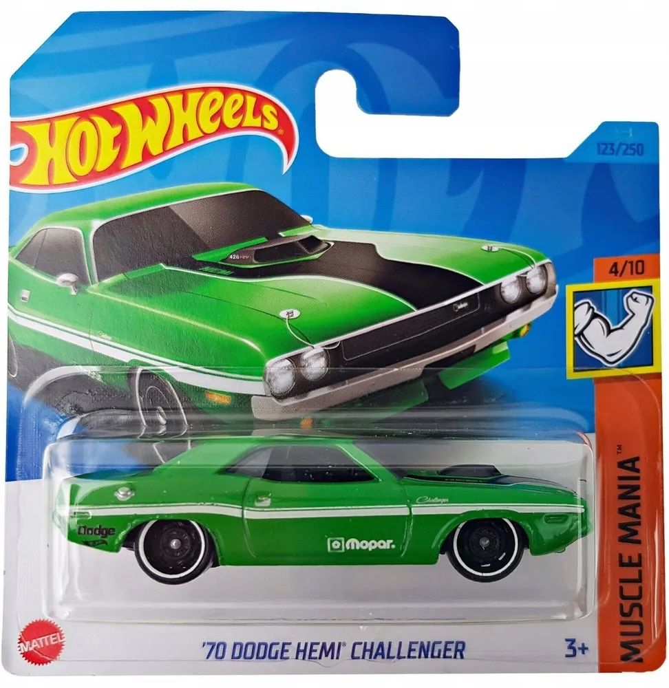 Машинка Hot Wheels (Хот Вилс) коллекционная модель 70 Dodge Hemi