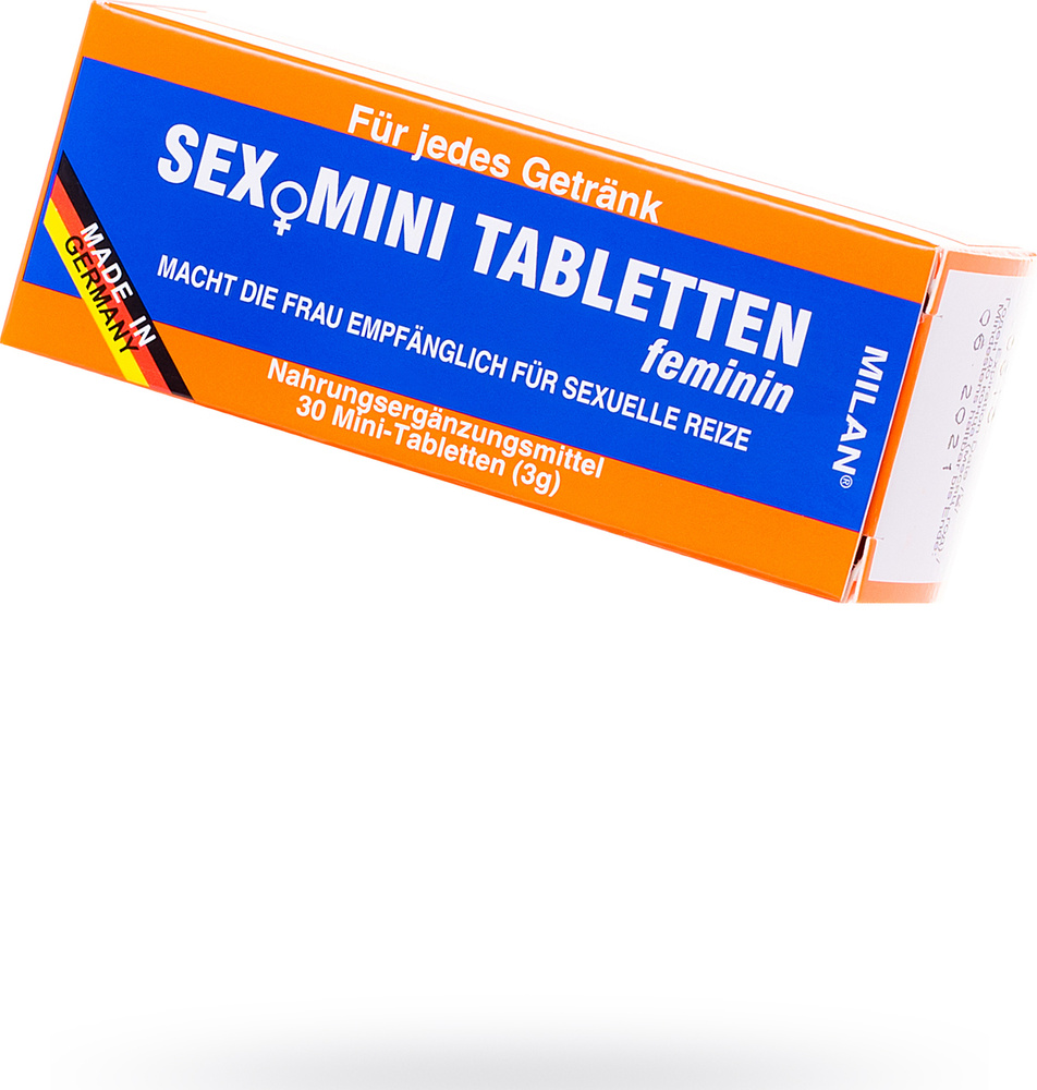 Таблетки возбуждающие Milan Sex-Mini-Tabletten-feminin для женщин, 30 шт -  купить с доставкой по выгодным ценам в интернет-магазине OZON (157917258)