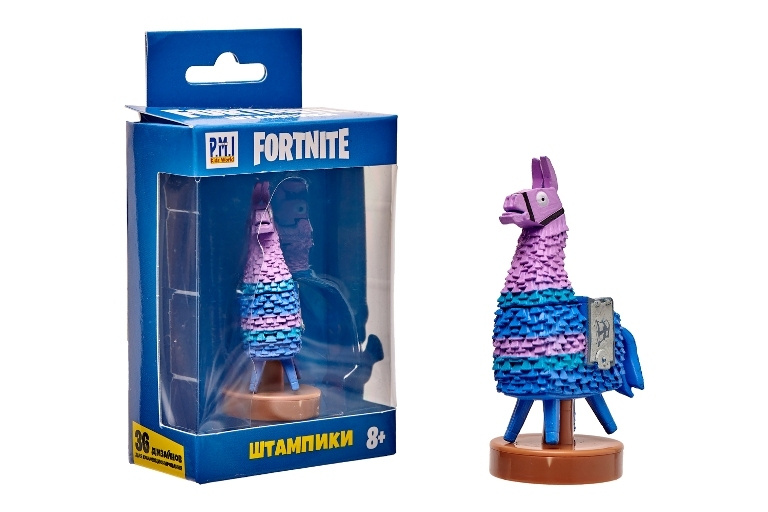 Коллекционная фигурка-штампик от FORTNITE "Лама"/ Фортнайт - купить с ...