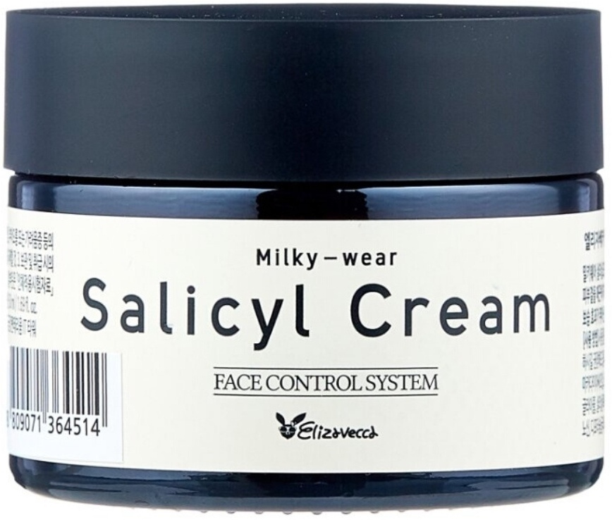 Elizavecca Салициловый крем с эффектом пилинга Milky-wear Salicyl Cream  #1