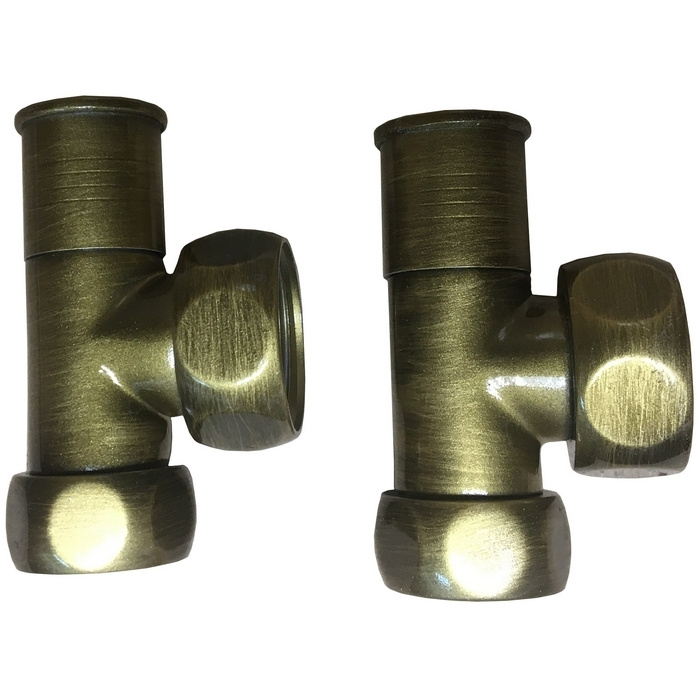 Вентиль запорный угловой круглый 1" x 3/4" г/г - купить по низкой цене ...