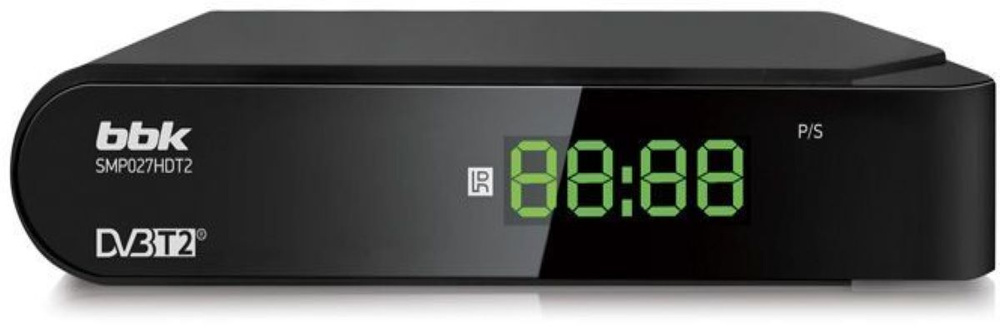 BBK ТВ-ресивер приемник цифровой DVB-T2 SMP027HDT2 , черный #1