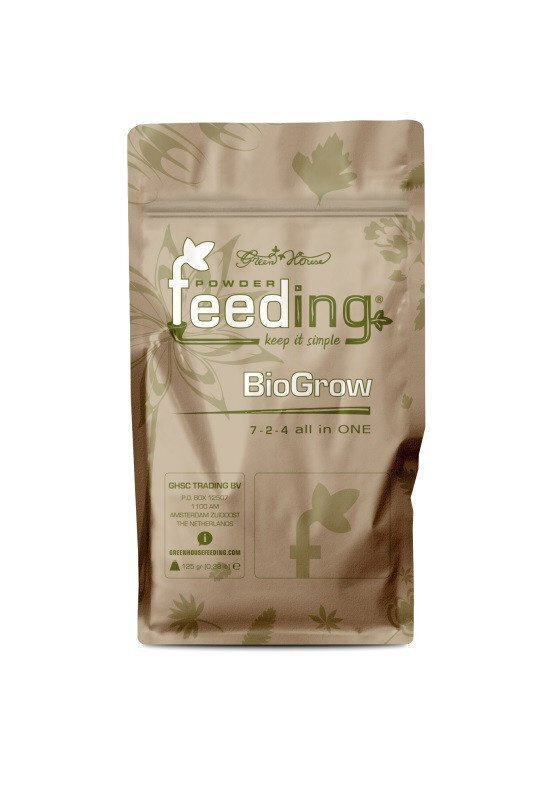 Удобрение Green House Powder Feeding BioGrow 125 гр. #1