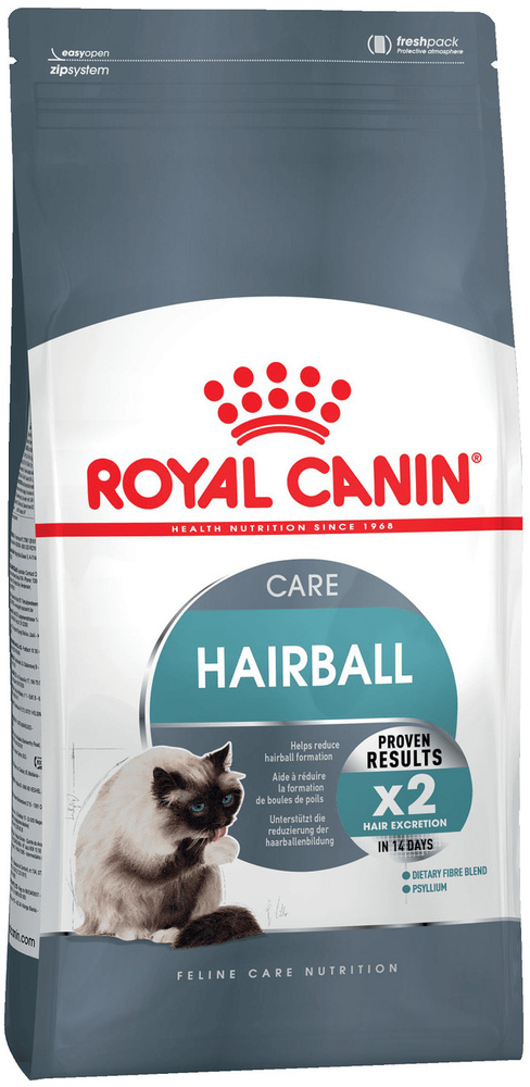 Royal Canin Hairball Care для кошек удаление шерсти из желудка 10кг ...