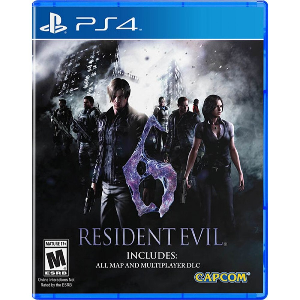 Игра Resident Evil 6 (PlayStation 4, PlayStation 5, Русские субтитры)