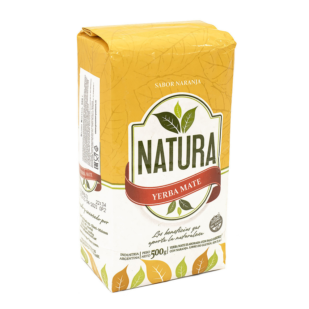 Чай Мате (Матэ, Йерба, Yerba mate) Natura Naranja, 500 гр. — купить в  интернет-магазине OZON с быстрой доставкой