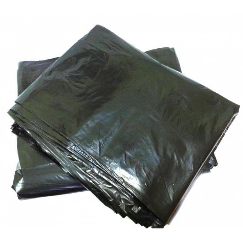 Мусорные мешки 240л ПВД 60мкм черный (100шт/уп) #1