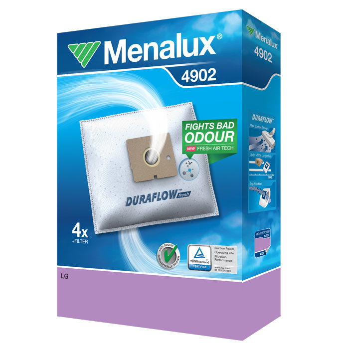 Синтетические мешки для пылесоса LG Storm Extra, Turbo Storm ,Menalux ...
