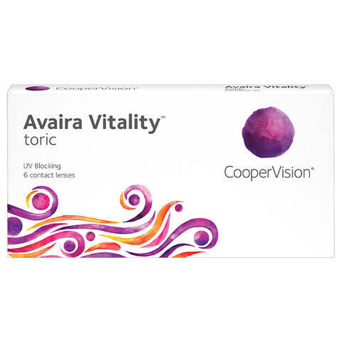 Астигматические линзы Avaira Vitality toric, Двухнедельные, +7.50 / 14.5 / 8.5, AXIS: 140, CYL: -1.75, #1