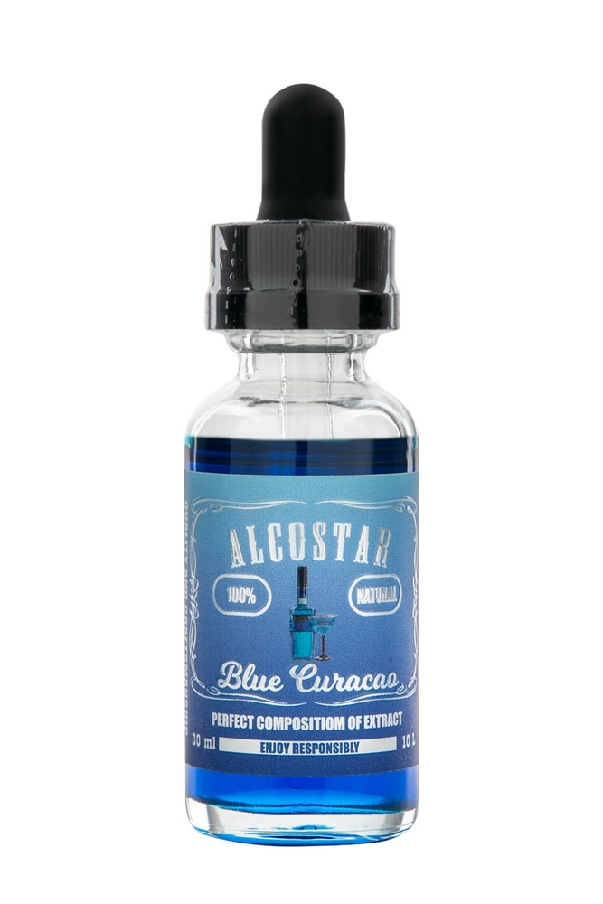 Эссенция для улучшения вкуса Alcostar Blue Curacao (Ликер Блю Кюрасао) на 10 л  #1
