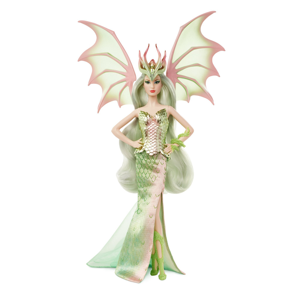 Эксклюзивная barbie дракон/Barbie Signature Mythical Muse Dragon Empress