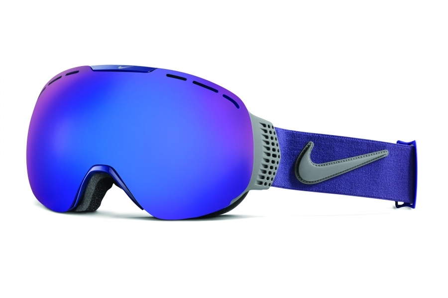 Горнолыжная маска Nike Vision, Command, Dark Raisin/Dark Smoke Blue Ion + Pink Ion, one size  #1