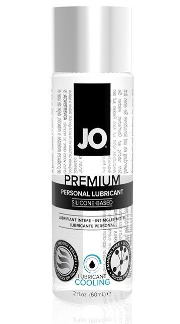 Охлаждающий лубрикант на силиконовой основе JO Personal Premium Lubricant Cooling - 60 мл. - System JO #1