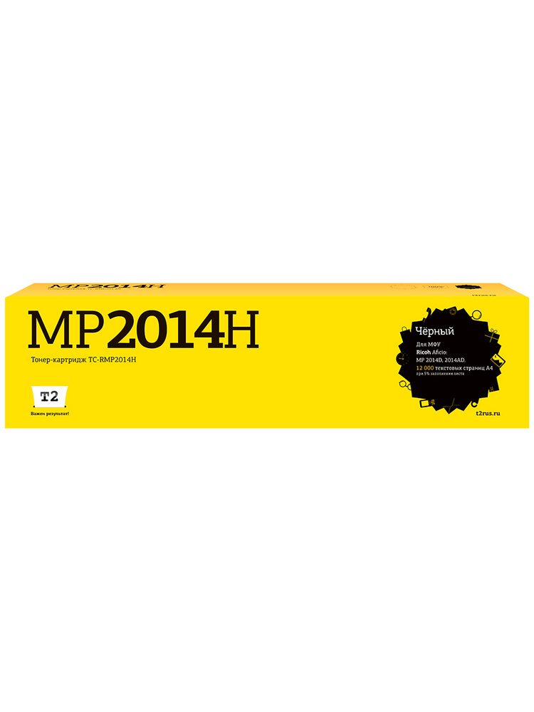 Лазерный картридж T2 TC-RMP2014H (MP2014H, MP2014, 842135, 2014H) для Ricoh Aficio MP 2014D, 2014AD, #1