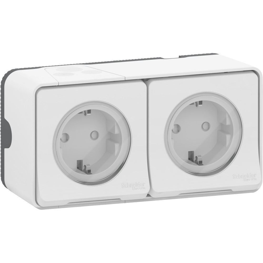 Розетки с заземлением влагозащитные Schneider Electric MUREVA, IP55 ...