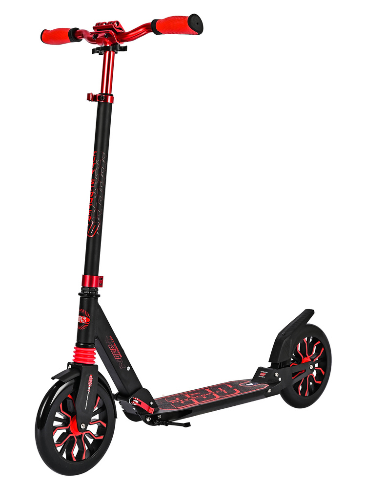 Sportsbaby Самокат City Scooter MS-230, черный, красный #1