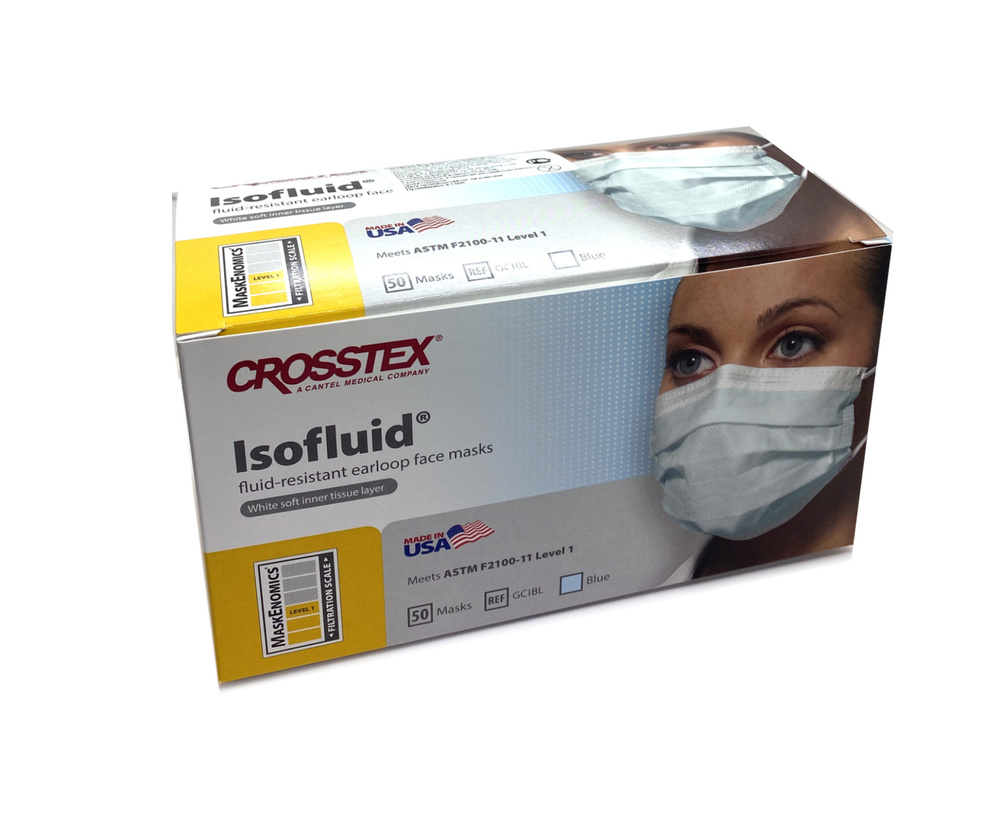 Crosstex Маска гигиеническая Одноразовые маски гипоаллергенные - купить ...