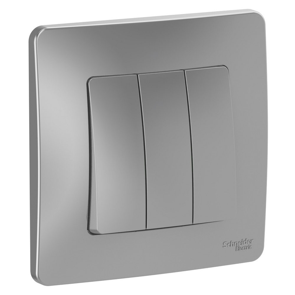 Выключатель Schneider Electric, клавиш 3 шт, монтаж Скрытый - купить с ...