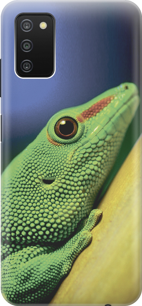 Силиконовый чехол Притаившийся хамелеон на Samsung Galaxy A03s ...