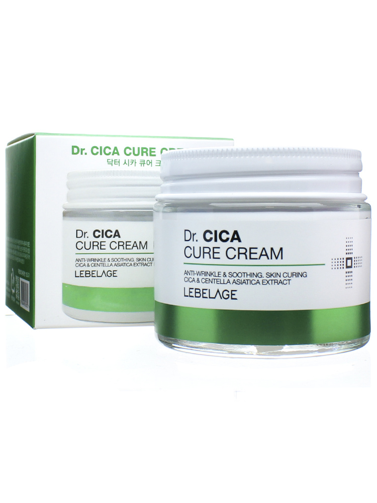 Lebelage Крем для лица смягчающий с центеллой азиатской LEBELAGE Dr. CICA CURE CREAM, 70мл  #1