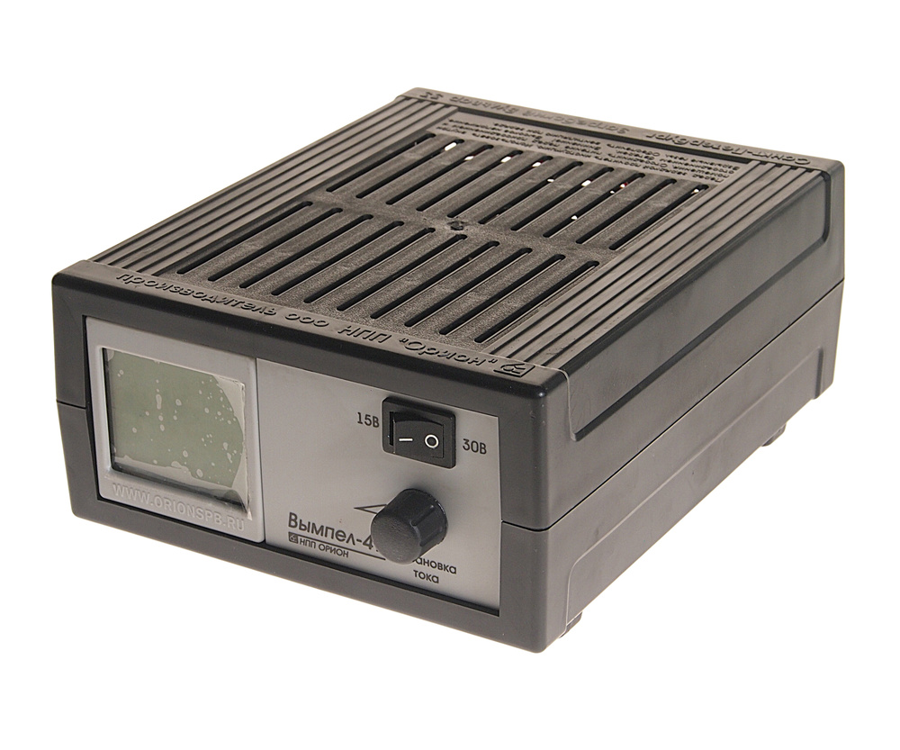 Зарядно-предпусковое устройство ВЫМПЕЛ-47 для АКБ 12/24V (0-20A) ЖК ...