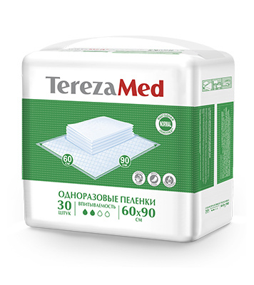 TerezaMed Пеленка медицинская Normal 60x60 30, 60 х 60 см #1