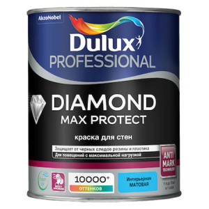 Dulux Professional Diamond Max Protect 1 литр белая (BW) #1