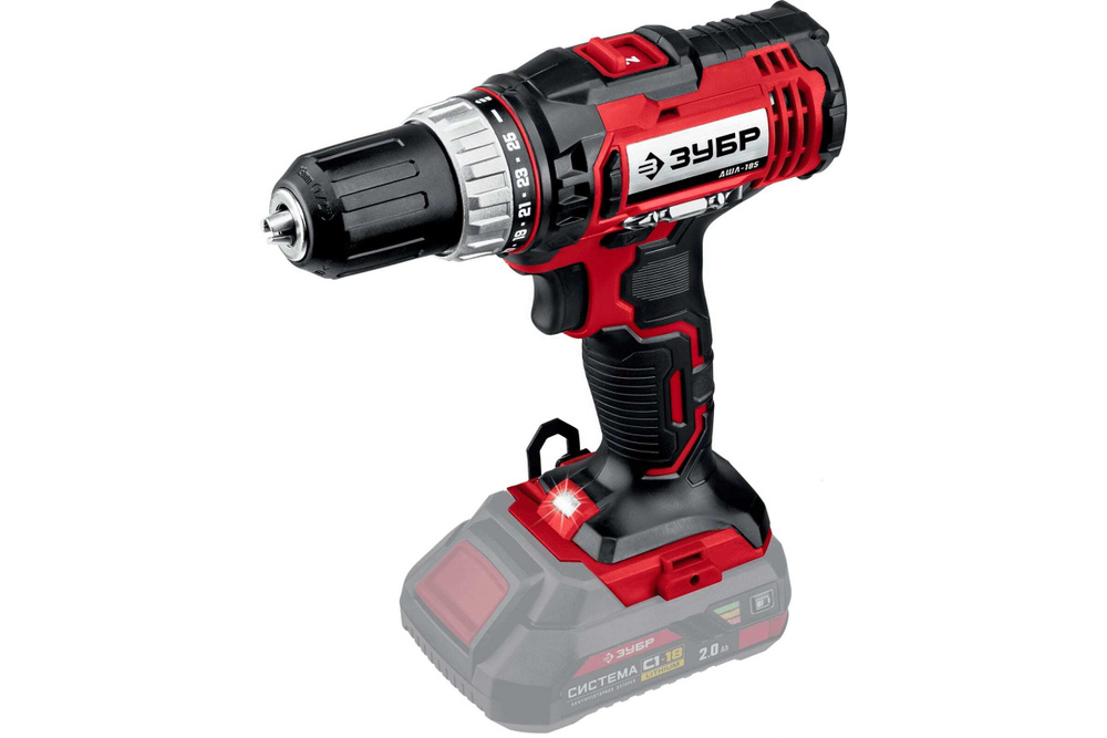 Дрель-шуруповерт ЗУБР ДШЛ-185 - купить по низкой цене в интернет ...