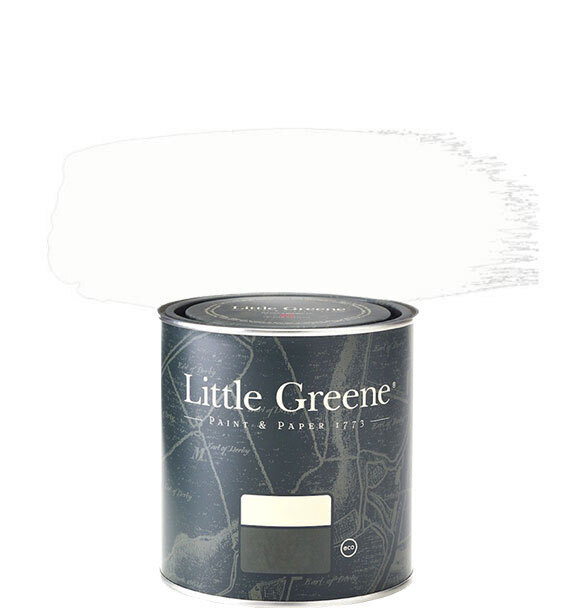 Little Greene Краска Быстросохнущая, Глубокоматовое покрытие, 0.25 л, белый  #1