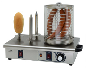 Аппарат для хот-догов, сосисочница Hurakan HKN-Y03, регулятор температуры, 0.7 кВт, защита от перегрева, #1