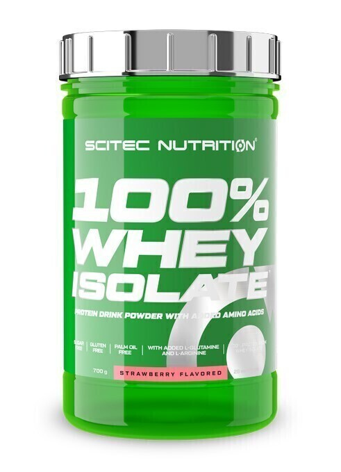 Scitec Nutrition / Изолят сывороточного протеина / Изолят белка / 100% Isolate Whey / Углевод / Клубника #1