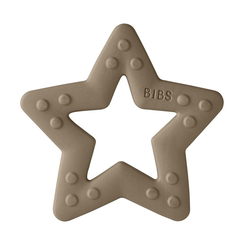 Прорезыватель грызунок детский для зубов BIBS Baby Bitie Star Dark Oak  #1