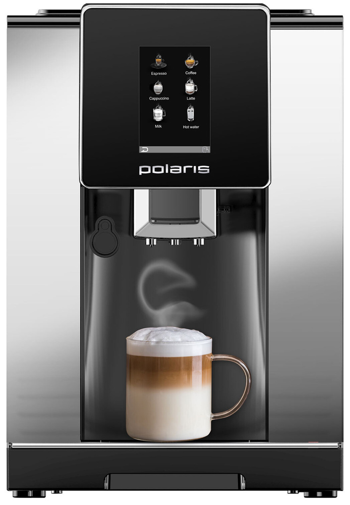 Кофемашина Polaris PACM 2060AC серебристый #1