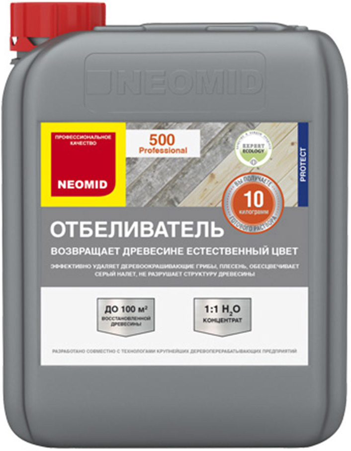 НЕОМИД 500 Отбеливатель древесины концентрат 1:1 (5кг) / NEOMID 500 ...
