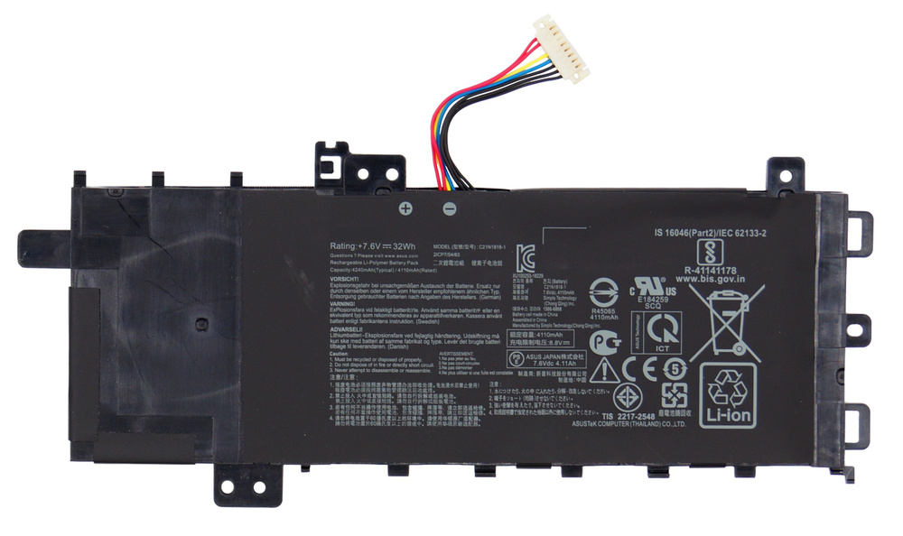 Аккумулятор для Asus VivoBook 14 A412FA, F412FA, F412DA, P1402FA ...