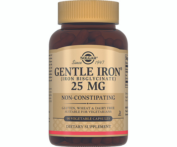 Solgar Капсулы "Легкодоступное железо Gentle Iron", ("Gentle Iron 25 mg ...