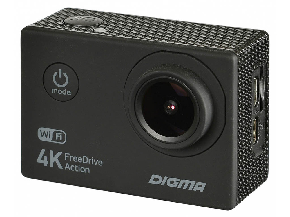 Видеорегистратор Digma FreeDrive Action 4K WiFi - купить в интернет ...