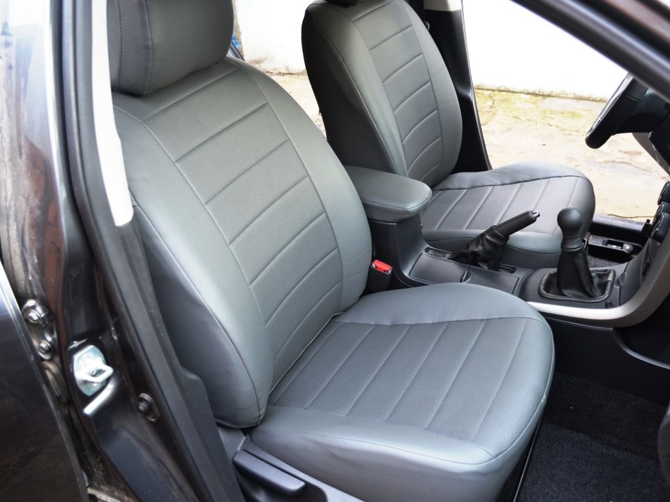 Чехлы из экокожи Автопилот для Ssang Yong Kyron 2 Санг Енг Кайрон 2007 ...