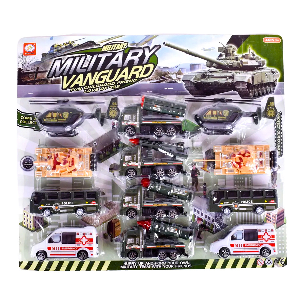 Игровой набор машинок / Военная техника / Скорая помощь / Игрушечные ...