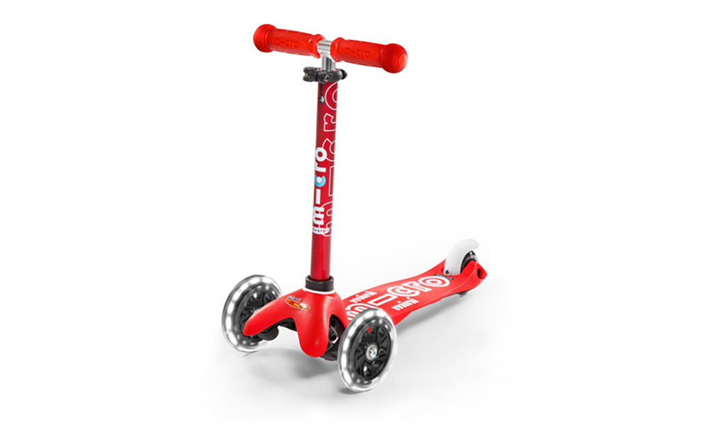 Самокат MICRO Mini Deluxe LED, - купить по выгодной цене в интернет ...