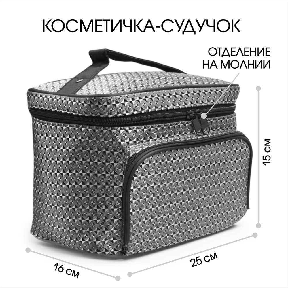 Косметичка El Domino Женская косметичка сундучок дорожная - купить по ...